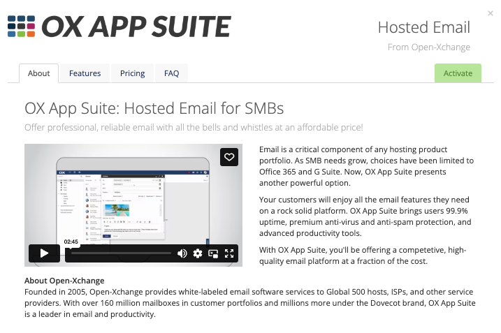 Open-Xchange (OX App Suite), how to backup mailboxes Open-Xchange (OX App Suite), retention policies for mailboxes and safe recovery