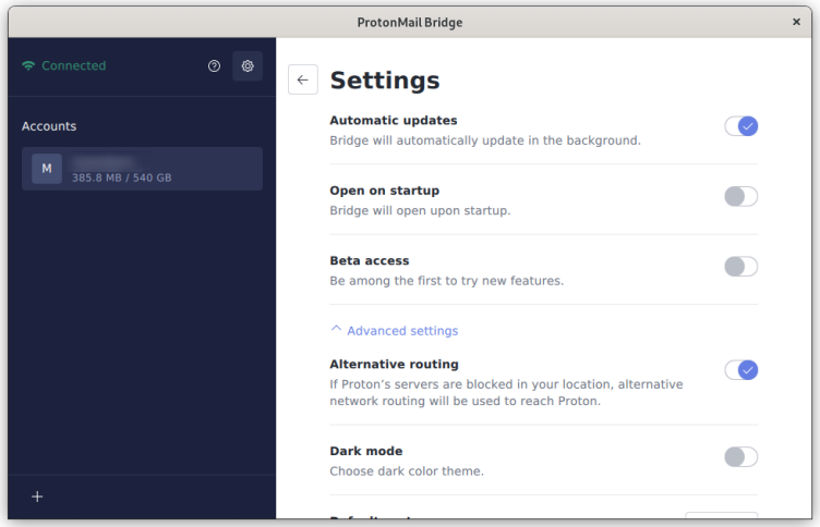 ProtonMail Bridge, how to backup mailboxes ProtonMail Bridge, retention policies for mailboxes and safe recovery